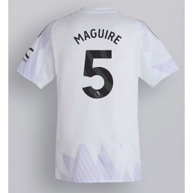 Manchester United Harry Maguire #5 Borta Kläder 2025-26 Kortärmad